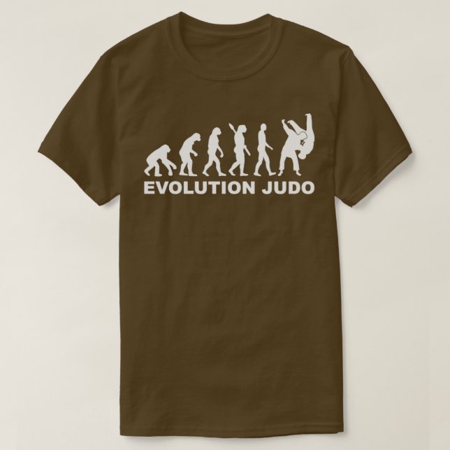 Camiseta Evolução do Judo (Frente do Design)