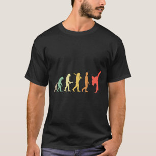 Camiseta Evolução do Karatê Retro Presente Para Karateca