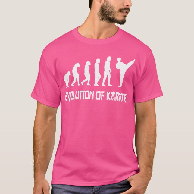 Camiseta Evolução Do Karato (Frente)