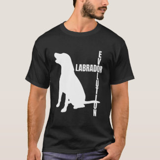 Camiseta Evolução do Labrador é Mãe Labrador é Pai Labrador