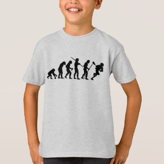 Camiseta Evolução do Lacrosse do homem
