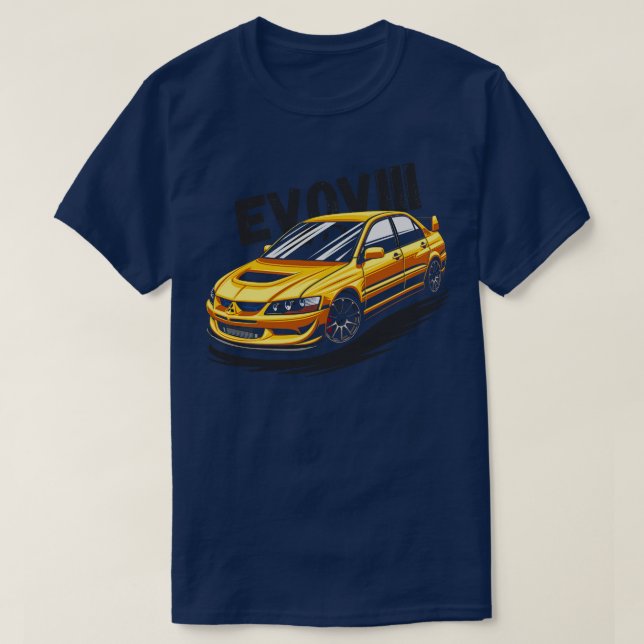 Camiseta Evolução do Lancer 1 (Frente do Design)