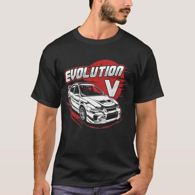 Camiseta Evolução do Lancer 5 (Frente)