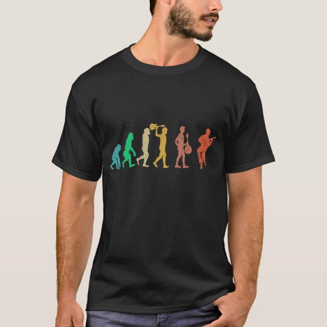 Camiseta Evolução do Mandolin (Frente)