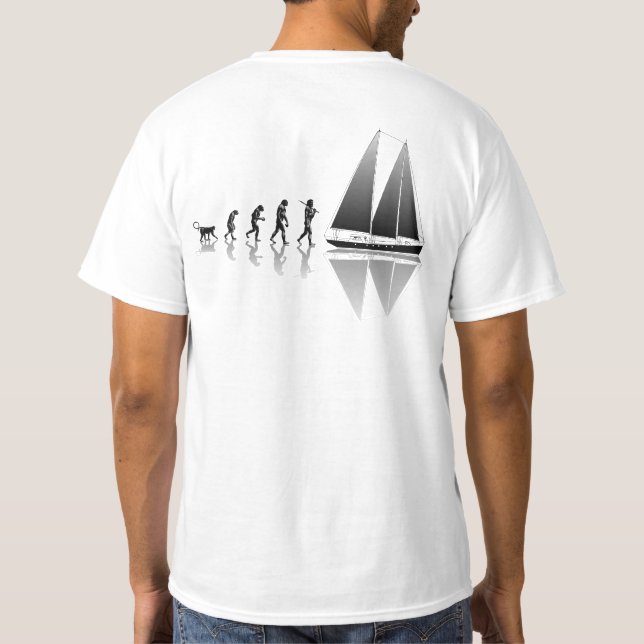 Camiseta Evolução do marinheiro (Verso)