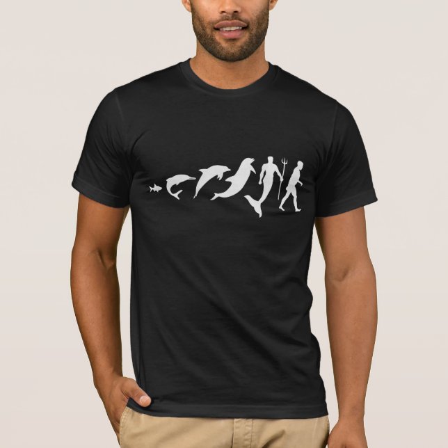 Camiseta Evolução do Merman (Frente)