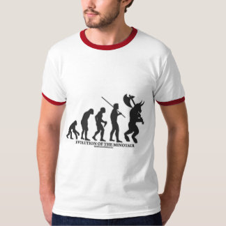 Camiseta Evolução do MInotaur