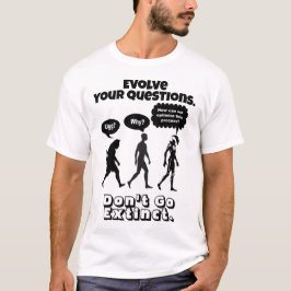 Camiseta Evolução do pensamento