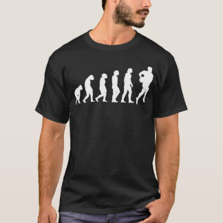 Camiseta Evolução do Rugby Esportes Amante do Rugby menino