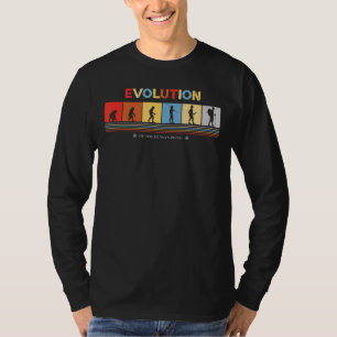 Camiseta Evolução Do Ser Humano Num Retrovisor Mais Pesado 