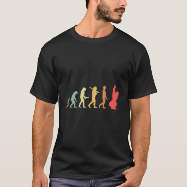 Camiseta Evolução Do Snowboard Para Snowboarders (Frente)