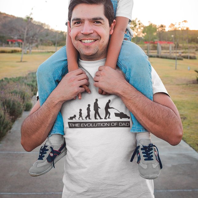 Camiseta Evolução do T-Shirt Pai (Criador carregado)