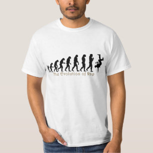 Camiseta EVOLUÇÃO DO T-Shirt RAP DANCE
