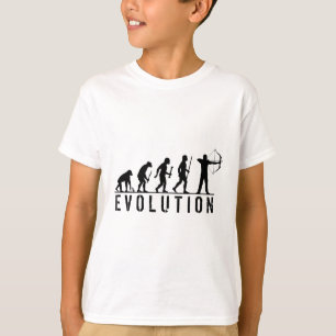 Camiseta Evolução do tiro ao arco