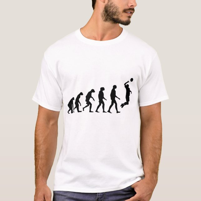 Camiseta Evolução do voleibol (Frente)
