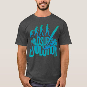 Camiseta Evolução do Windsurfing