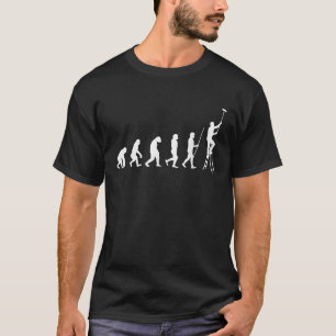 Camiseta Evolução dolorosa presente engraçado para pintores
