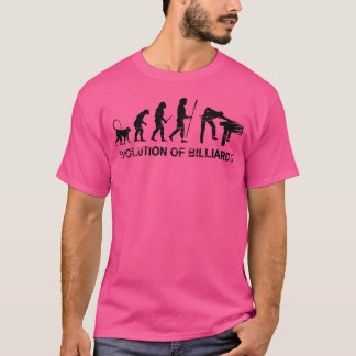 Camiseta Evolução Dos Bilhares