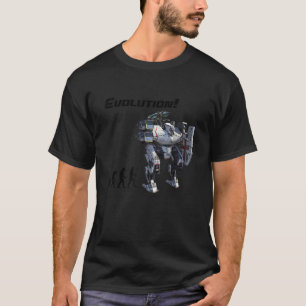 Camiseta Evolução dos Robôs de Guerra