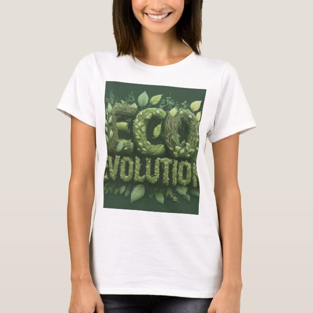 Camiseta evolução ecológica (Frente)