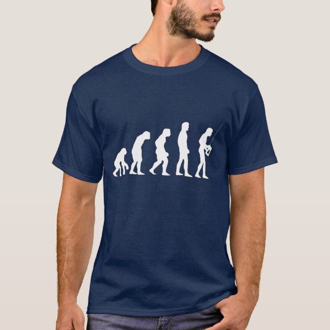 Camiseta Evolução (escura) (Frente)