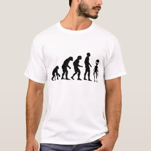 Camiseta Evolução estrangeira