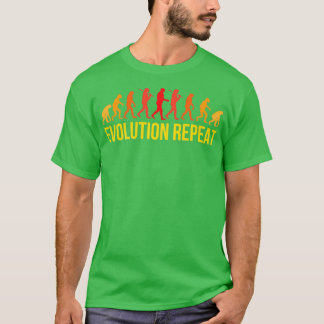 Camiseta evolução humana 2