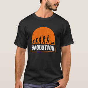 Camiseta Evolução Humana do Pai Cachorro Corgi Galês