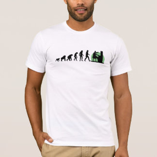 Camiseta Evolução humana: Pianista