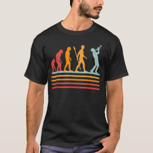 Camiseta Evolução Humana Tocando