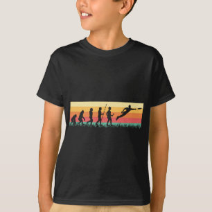 Camiseta Evolução Humana Ultimate Disco Golfe Esporte Vinta