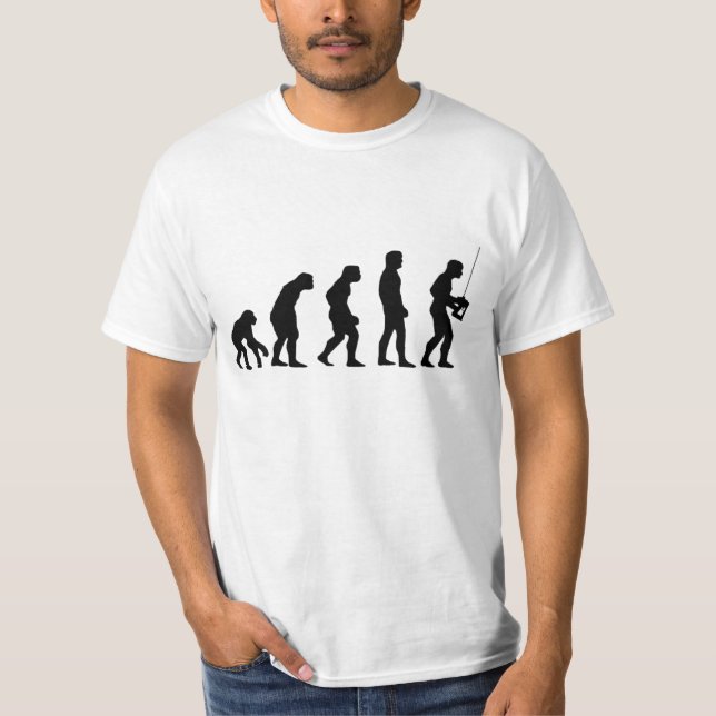 Camiseta Evolução (luz) (Frente)