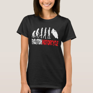 Camiseta Evolução Motocicleta Emotocicleta Ebike