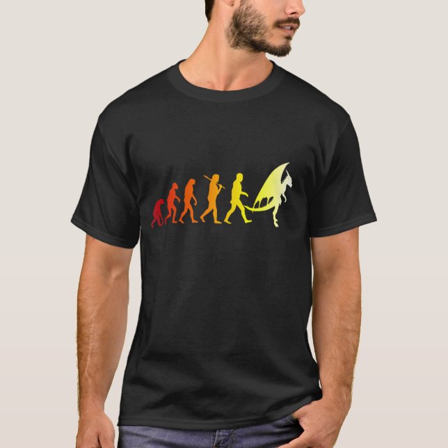 Camiseta Evolução peludo (Frente)