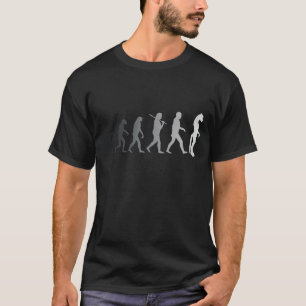 Camiseta Evolução peludo