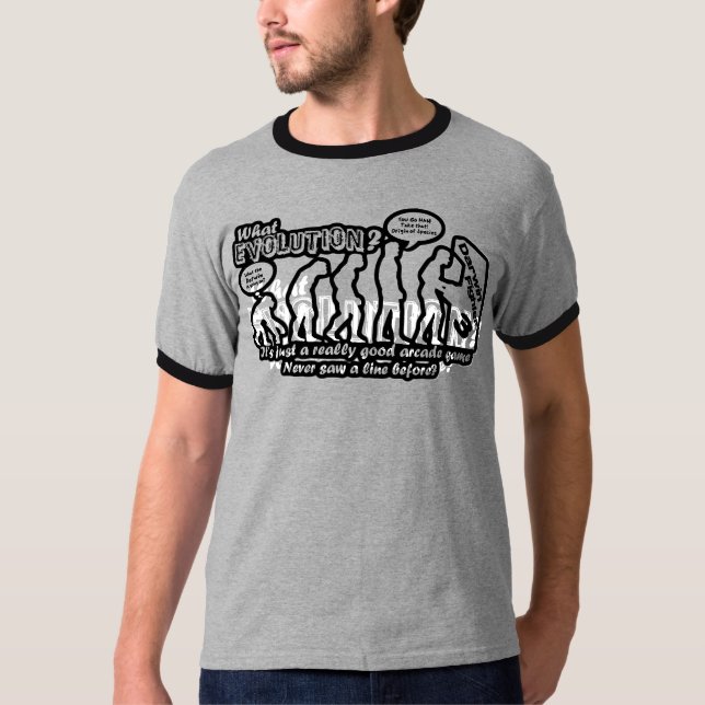 Camiseta Evolução… que? (Frente)