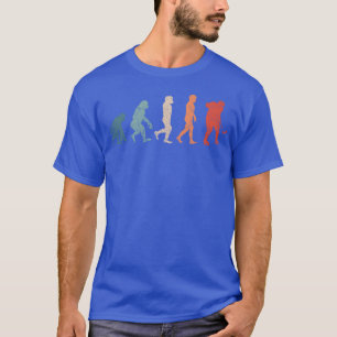 Camiseta Evolução Retro de Hóquei no Gelo Para Amigos Jogad