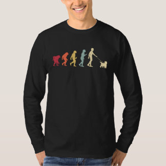 Camiseta Evolução Retro do Cairn Terrier