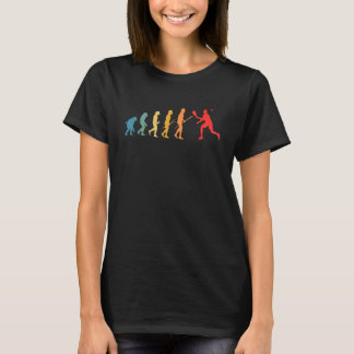 Camiseta Evolução Retro do Pickleball para Jogador de Pickl