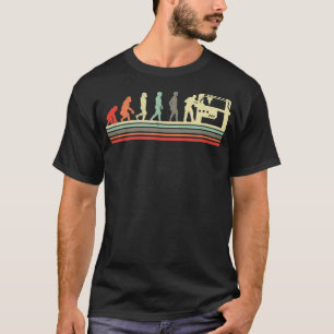 Camiseta Evolução Retroativa da Máquina de CNC Retroativ