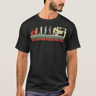 Camiseta Evolução Retroativa da Máquina de CNC Retroativa