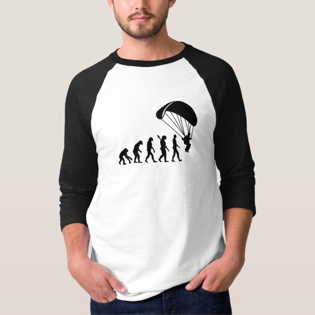 Camiseta Evolução Skydiving (Frente)