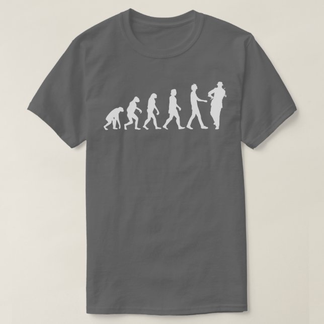 Camiseta Evolução Violinista 3 (Frente do Design)