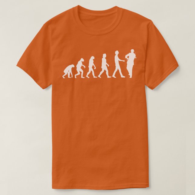 Camiseta Evolução Violinista 4 (Frente do Design)