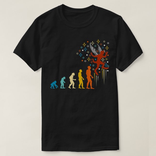 Camiseta Evolução Virtual Da Realidade Do Homem Engraçado R (Frente do Design)