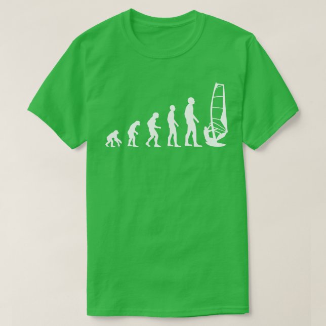 Camiseta Evoluçãomens Navegando Com Uma Ideia De Presente E (Frente do Design)