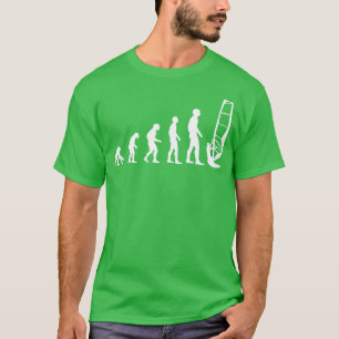 Camiseta Evoluçãomens Navegando Com Uma Ideia De Presente E