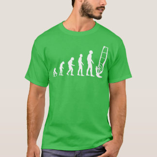 Camiseta Evoluçãomens Navegando Com Uma Ideia De Presente E