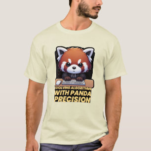 Camiseta Evoluindo Algoritmos com Precisão de Panda