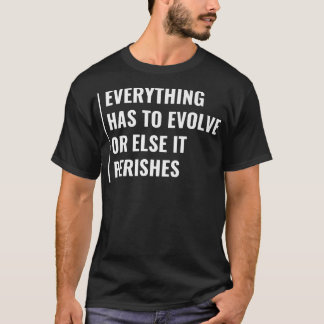 Camiseta Evoluir ou Perecer